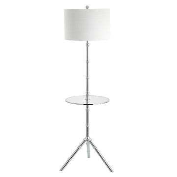 Hall 62" Metal LED End Table Floor Lamp - JONATHAN Y
